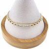 2291 Bransoletka elegancka złota 18+2,5cm pozłacana 14k Xuping cyrkonie